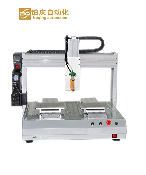 單頭雙工位自動點膠機